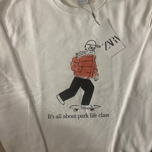 Long sleeve sweater shirt